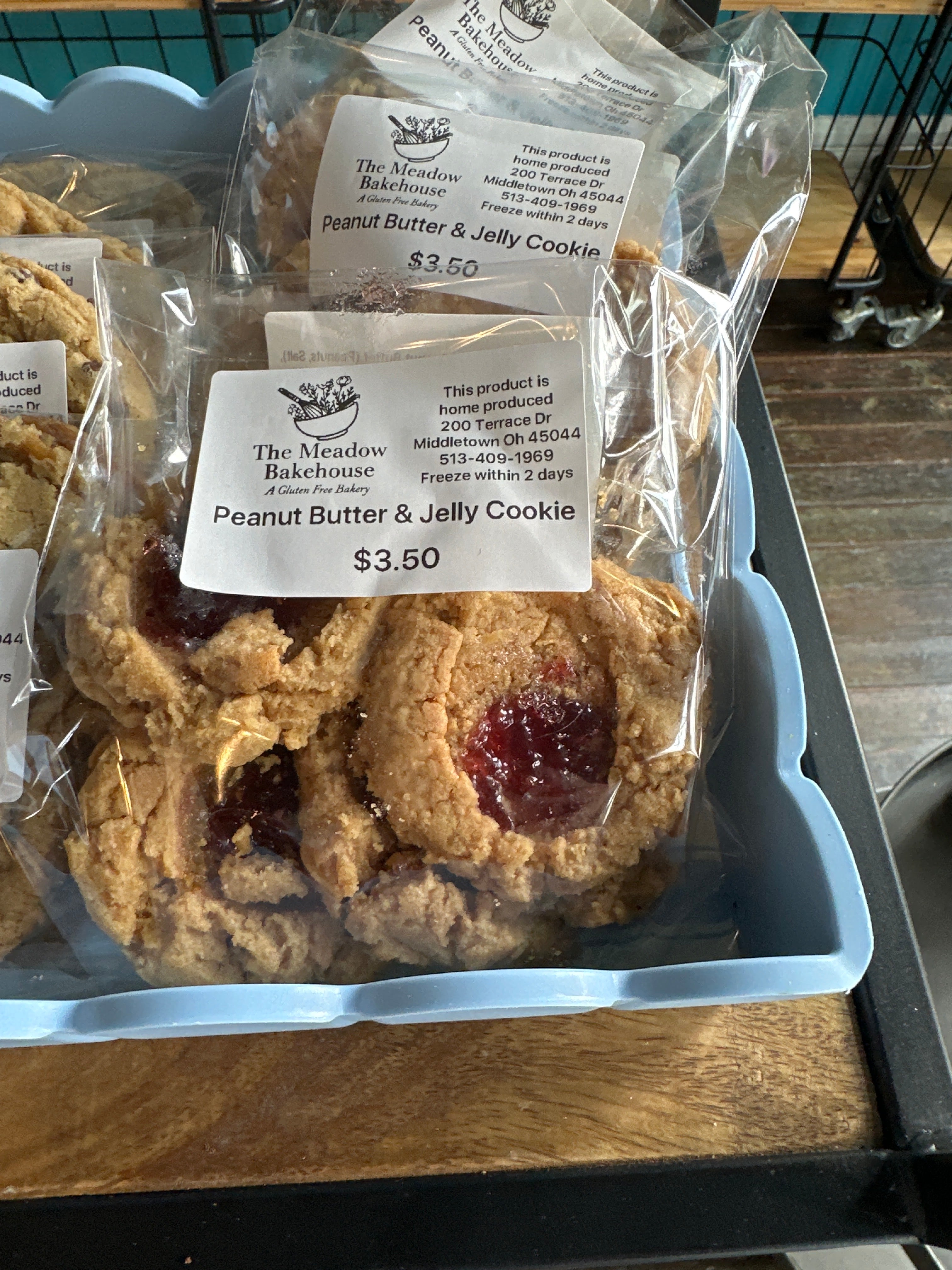 PB&J Gf/Df Cookie