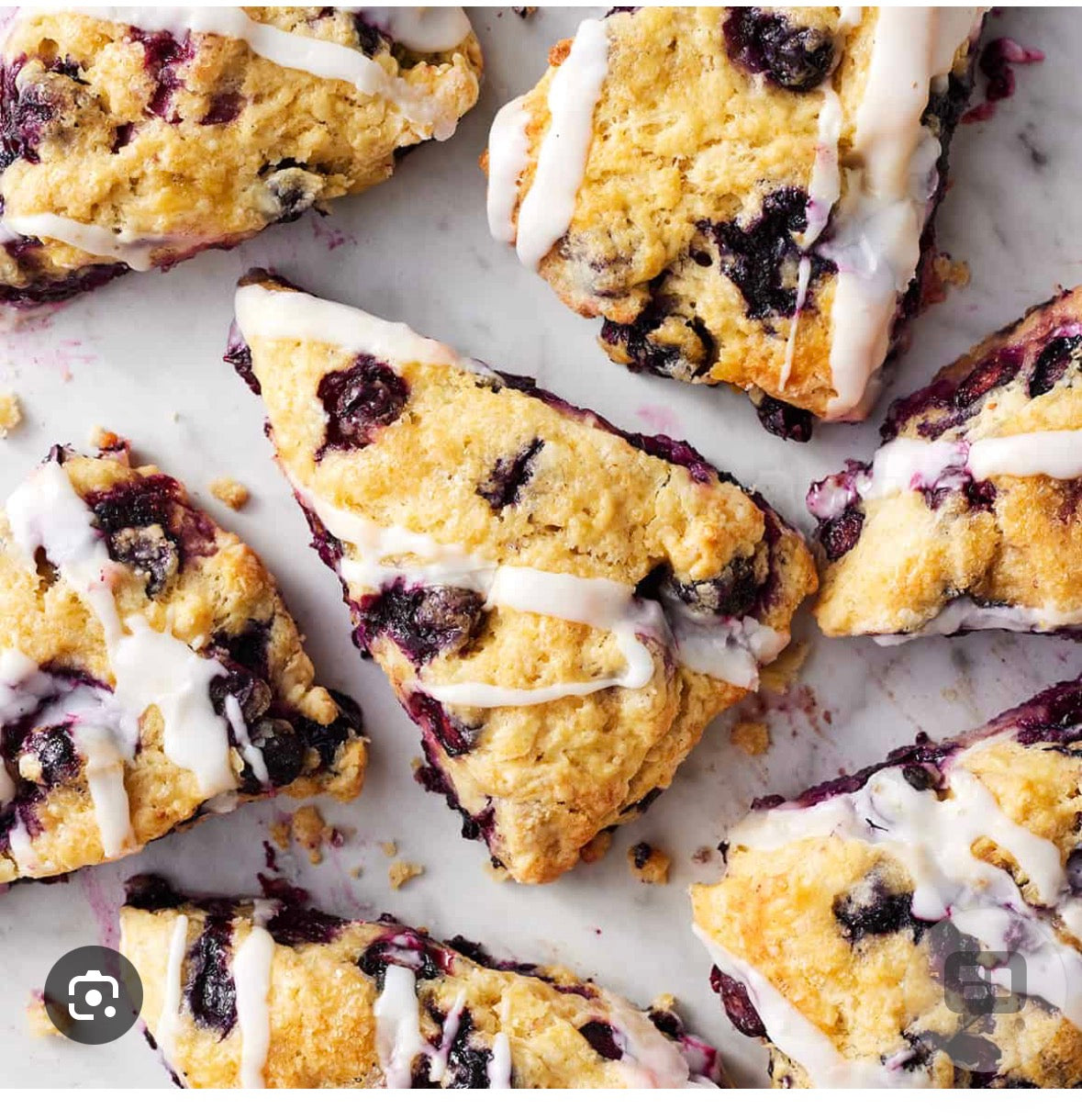Blueberry Lemon Scone