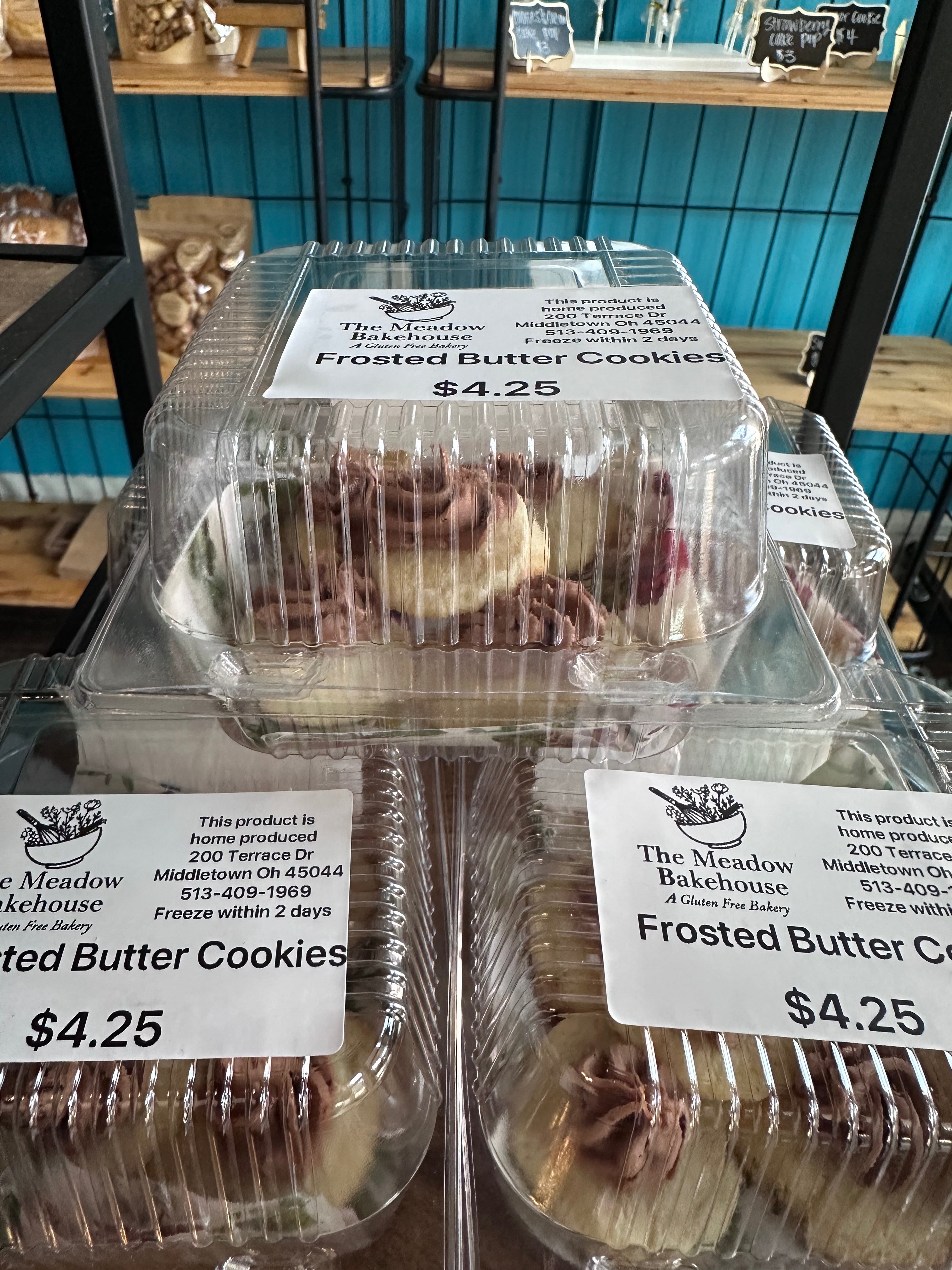 Frosted Butter cookies