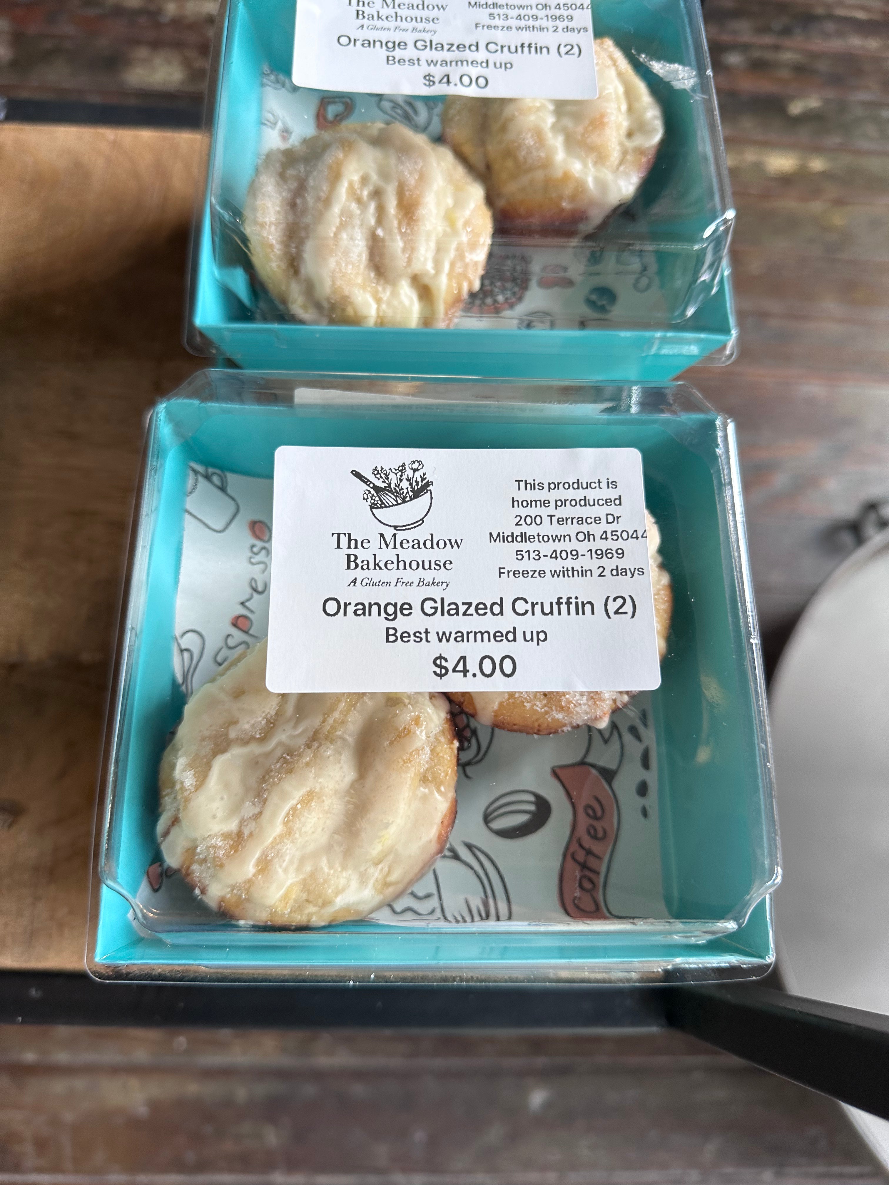 Orange Cruffins