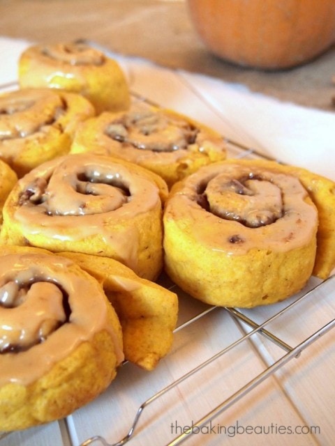 Pumpkin Cinnamon Rolls