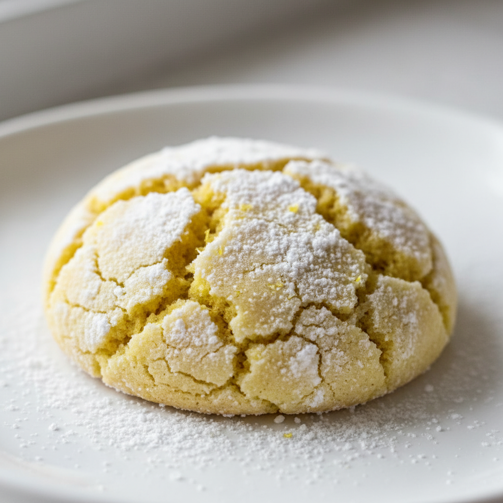 Lemon Crinkle Cookies