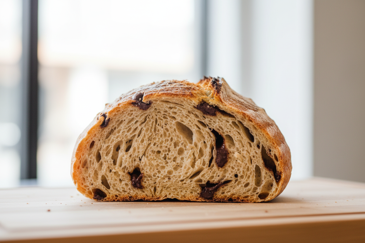 Chocolate Chip Sourdough Loaf