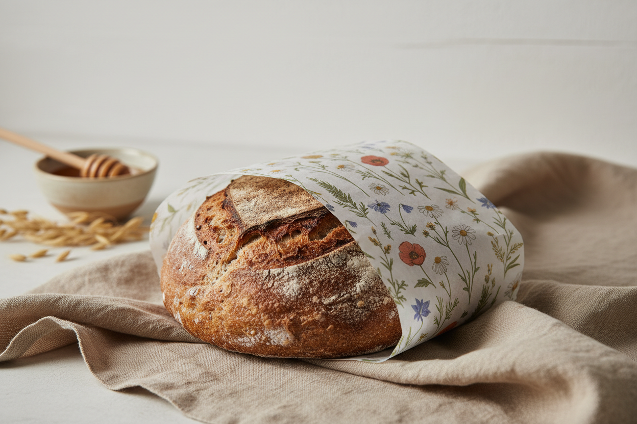 Bees Wax resuable bread wrap